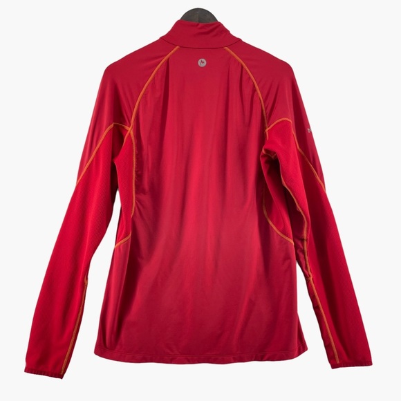 Marmot Red Quarter Zip‎ Lightweight Pullover - Picture 2 of 11